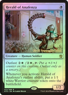 (Promo-Prerelease)Herald of Anafenza/アナフェンザの伝令